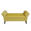 banqueta tipo baul tucson amarillo ocre