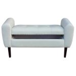 Banqueta Londón (variedad de colores en felpa lisa) - Imagen 2