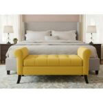 Banqueta New Alejandria Color Amarillo Ocre