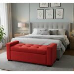 Banqueta Meyer Color Rojo