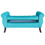 Banqueta Diva Color Turquesa - Imagen 2
