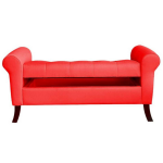 Banqueta New Alejandría Color Rojo - Imagen 2