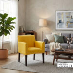 Poltrona Genova Color Amarillo ocre