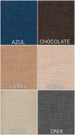 Banqueta Roma en Lino (variedad de colores) - Imagen 6