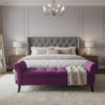 Banqueta Tucson Tamaño King Color Morado