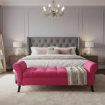 Banqueta Tucson Tamaño King Color Fucsia