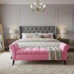 Banqueta Tucson Tamaño King Color Rosado